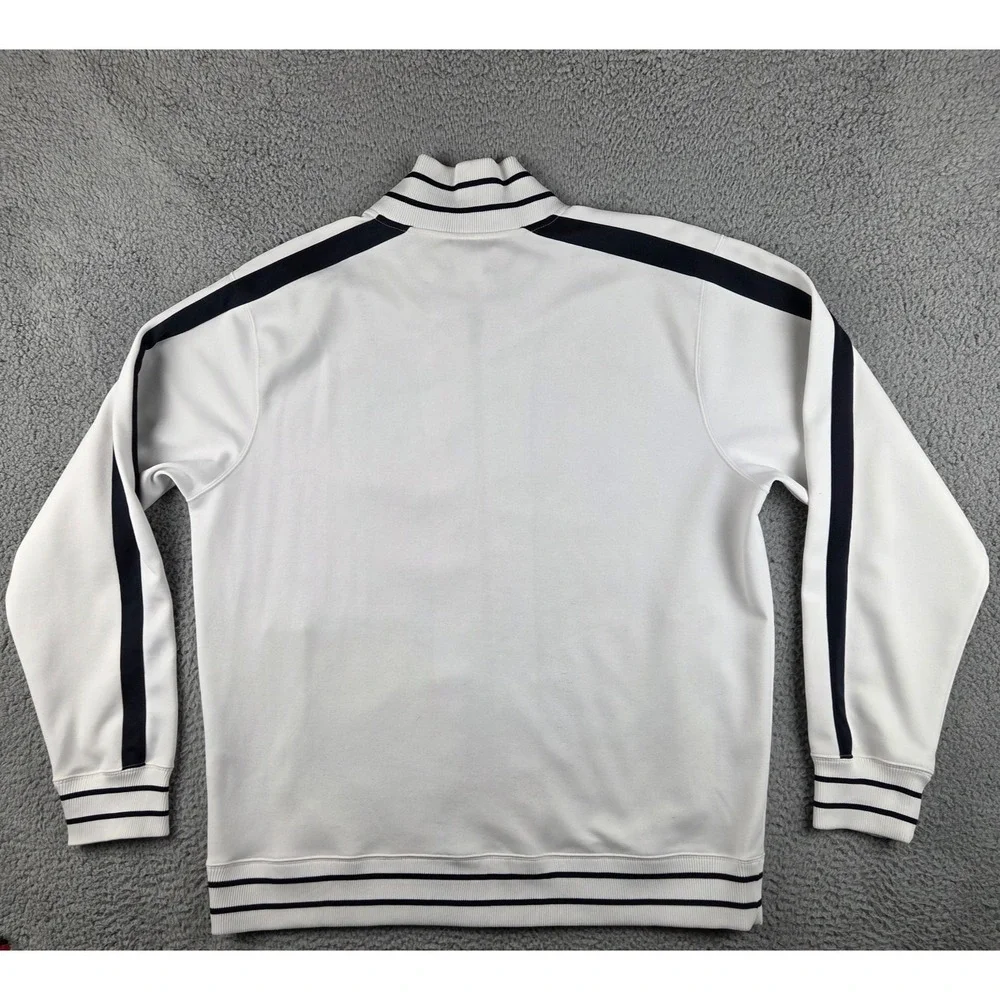 The North Face Track Jacket Mens 2XL White Full Zip Retro Y2K‎